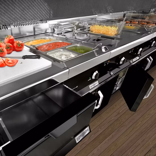 BBQ della piastra della griglia della griglia piana elettrica commerciale economica della macchina di cottura dell'acciaio inossidabile commerciale