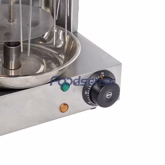 Kebab elettrico Roaster Commercial Doner Shawarma Grill Macchina Rotary Bar con pollo Pin Grill BBQ Forno